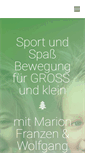 Mobile Screenshot of marion-freizeit.de